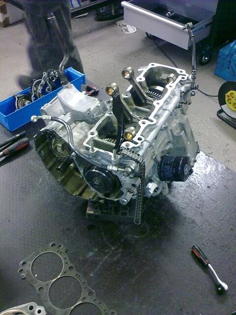 Engine disassembled 22th Nov. Credit of this goes to Pasi / Hirvasoja Motorsports. BIG THANKS!